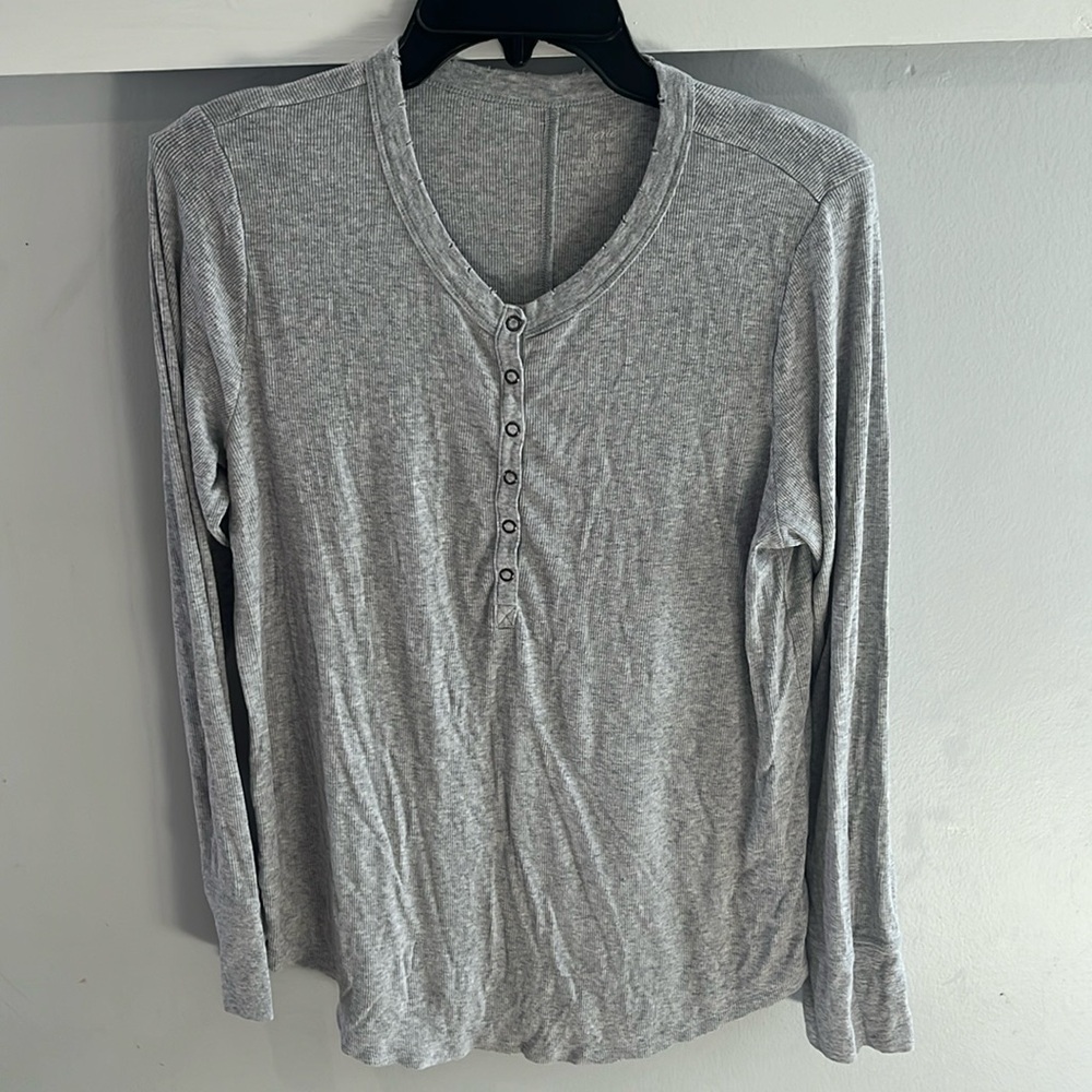 Aerie ribbed Henley